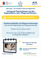 Vortrag Nachbarschaftshilfe und Pflegeversicherungen
